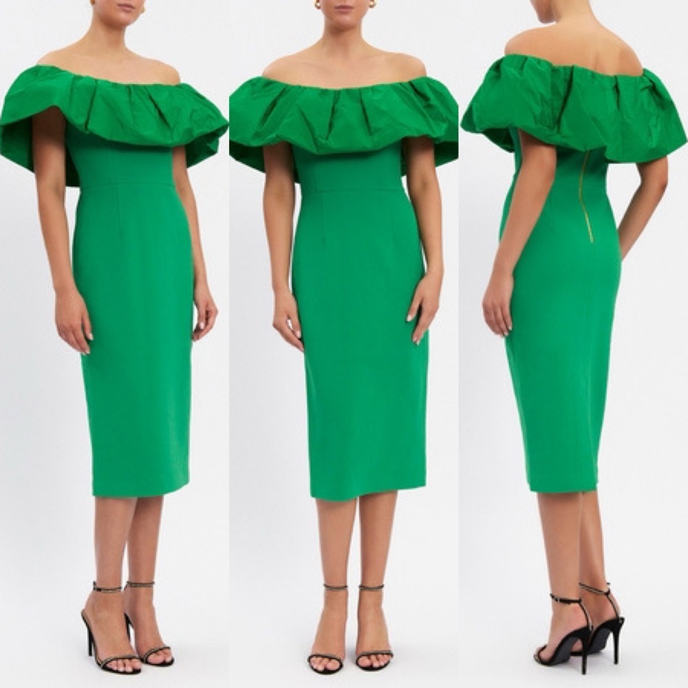 REBECCA
VALLANCE
REBECCA VALLANCE VIRGIL MIDI DRESS Size  US 2 or 4 - Picture 5 of 11
